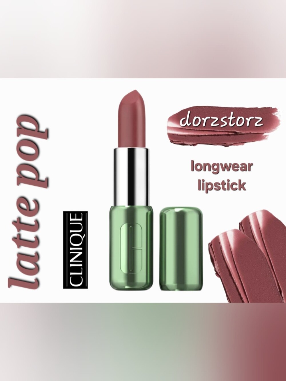 CLINIQUE Longwear Lipstick • LATTE POP • 0.13 oz • Discontinued • New in box